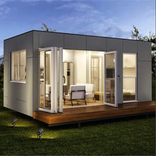 Load image into Gallery viewer, Fire Resistance Modular fully furnished Deluxe Prefab house Steel frame mobile tiny house