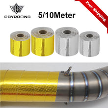 Load image into Gallery viewer, Fire-retardant Fiberglass Belt Automobile Motorcycle Refit Thermal Insulation Band Exhaust Heat Wrap Roll Heat Shield Tap