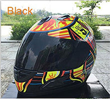 Load image into Gallery viewer, Flip up helmet cascos gaming Motorcycle helmet automobile race antifog full face helmet for cool season warm casque