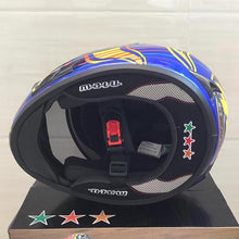 Load image into Gallery viewer, Flip up helmet cascos gaming Motorcycle helmet automobile race antifog full face helmet for cool season warm casque