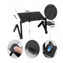 Load image into Gallery viewer, Foldable Computer Table Portable Lifting Laptop Computer Table With Stand Tray For Home Office Laptop Desk Computer Notebook