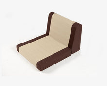 Load image into Gallery viewer, Foldable Floor Chair Zen Yoga Ergonomic Meditation Seat Ergonomically Correct for Home or Office Japanese Tatami  Zaisu Chair