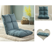 Load image into Gallery viewer, Foldable bed sofa  lazy sofa chair tatami floor cushions bed chair small bed Folding Adjustable Sleep Lounger