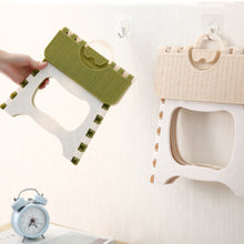 Load image into Gallery viewer, Folding Step Stool Foldable Plastic Portable Small Stool Chair Bench For Children Kids Adults  Outdoors Bathroom Chairs