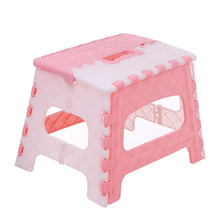 Load image into Gallery viewer, Folding Step Stool Lightweight Step Stool Mini Cartoon Safe Stool for Kitchen, Bathroom, Bedroom, Kids or Adults
