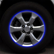 Load image into Gallery viewer, Free Shipping 16 Strips Car Styling Motorcycle Automobiles Wheel Tire Sticker On Car Rim Tape Car Sticker Parking Accessories