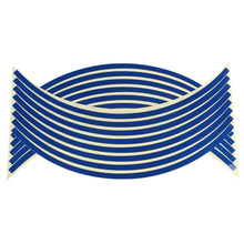 Load image into Gallery viewer, Free Shipping 16 Strips Car Styling Motorcycle Automobiles Wheel Tire Sticker On Car Rim Tape Car Sticker Parking Accessories