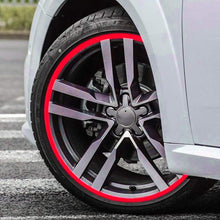 Load image into Gallery viewer, Free Shipping 16 Strips Car Styling Motorcycle Automobiles Wheel Tire Sticker On Car Rim Tape Car Sticker Parking Accessories