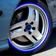Load image into Gallery viewer, Free Shipping 16 Strips Car Styling Motorcycle Automobiles Wheel Tire Sticker On Car Rim Tape Car Sticker Parking Accessories