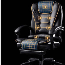 Load image into Gallery viewer, Free shipping computer chair, home office chair, flip up boss chair, swivel lift chair, massage chair