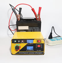 Load image into Gallery viewer, Full Automatic Car Battery Charger 12V 24V Intelligent Pulses Repair Car Lithium Battery Charger 400AH for Motorcycle Automobile