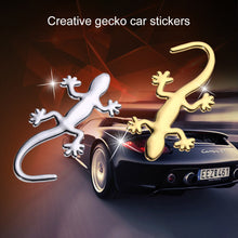 Load image into Gallery viewer, Gecko Lizard Quattro 3D Metal Car Auto Motorcycle Logo Emblem Badge Car Styling Stickers Automobiles Car-Styling Accessories 4