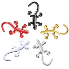 Load image into Gallery viewer, Gecko Lizard Quattro 3D Metal Car Auto Motorcycle Logo Emblem Badge Car Styling Stickers Automobiles Car-Styling Accessories 4