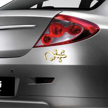 Load image into Gallery viewer, Gecko Lizard Quattro 3D Metal Car Auto Motorcycle Logo Emblem Badge Car Styling Stickers Automobiles Car-Styling Accessories 4