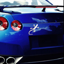 Load image into Gallery viewer, Gecko Lizard Quattro 3D Metal Car Auto Motorcycle Logo Emblem Badge Car Styling Stickers Automobiles Car-Styling Accessories 4