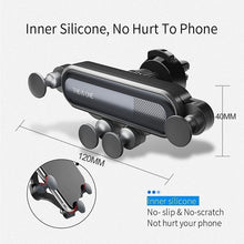 Load image into Gallery viewer, Gravity Cell Phone Holder for Car Mount Air Vent Clip GPS Holder Stand Bracket No Magnetic Phone Holder for iIPhone Xiaomi