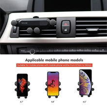 Load image into Gallery viewer, Gravity Cell Phone Holder for Car Mount Air Vent Clip GPS Holder Stand Bracket No Magnetic Phone Holder for iIPhone Xiaomi