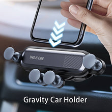 Load image into Gallery viewer, Gravity Cell Phone Holder for Car Mount Air Vent Clip GPS Holder Stand Bracket No Magnetic Phone Holder for iIPhone Xiaomi