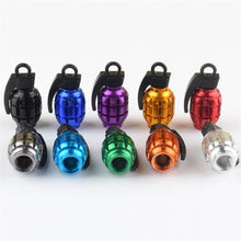 Load image into Gallery viewer, Grenade-styling Universal Use Car Tire Valve Caps Waterproof Covers For Automobiles Motorcycles