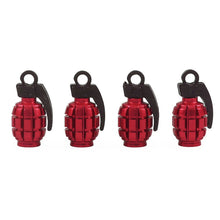 Load image into Gallery viewer, Grenade-styling Universal Use Car Tire Valve Caps Waterproof Covers For Automobiles Motorcycles