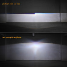 Load image into Gallery viewer, H1 LED Bulb 2.5 inch Mini LED Projector Len High Low Beam Fit H4 H7 Plug Socket H1 HID For Car Motorcycle Automobile Headlight