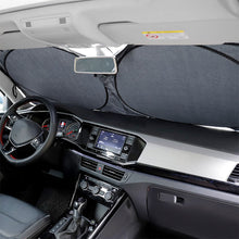 Load image into Gallery viewer, H2CNC Auto Car Front Rear Window Foldable Visor Sun Shade Windshield Cover Block 147cm x 69cm