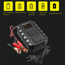 Load image into Gallery viewer, High Quality Intelligent 20A Automobile Battery Lead Acid Battery Charger Car Motorcycle EU / US Plug