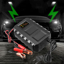 Load image into Gallery viewer, High Quality Intelligent 20A Automobile Battery Lead Acid Battery Charger Car Motorcycle EU / US Plug
