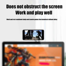 Load image into Gallery viewer, Home Office Laptop Stand Ergonomic Retractable Universal Live Stream Mount Holder Magnetic Suction Computer Accessories Flexible