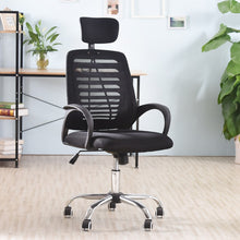 Load image into Gallery viewer, Home office computer chair mesh wheel comfortable with bow five-star feet