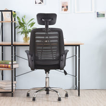 Load image into Gallery viewer, Home office computer chair mesh wheel comfortable with bow five-star feet