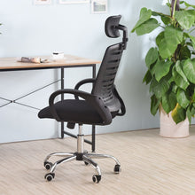 Load image into Gallery viewer, Home office computer chair mesh wheel comfortable with bow five-star feet