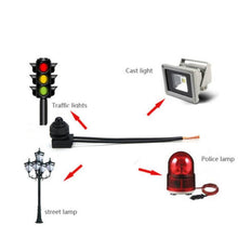 Load image into Gallery viewer, Hot 1pcs Waterproof Push-button On-off Switch Motorcycle Automobile Guide Line Button Switch Outdoor Lighting Emergency Lights