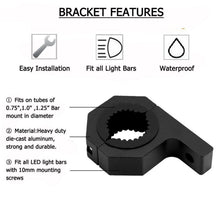 Load image into Gallery viewer, Hot 25-32mm Motorcycle Lamp Bracket Automobile Working Lamp Holder Headlamp Mounting Bracket Shock-absorbing Universal light Hol