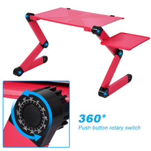 Load image into Gallery viewer, Hot Portable Mobile Laptop Stand Table For Bed Sofa Laptop Folding Table Notebook Desk With Mouse Pad Home Office Computer Desk