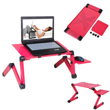 Load image into Gallery viewer, Hot Portable Mobile Laptop Stand Table For Bed Sofa Laptop Folding Table Notebook Desk With Mouse Pad Home Office Computer Desk