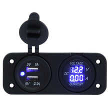 Load image into Gallery viewer, Hot Sale Ammeter Voltmeter  Automobile Motorcycle USB Car Charger