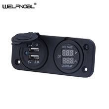 Load image into Gallery viewer, Hot Sale Ammeter Voltmeter  Automobile Motorcycle USB Car Charger