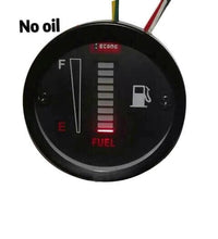 Load image into Gallery viewer, Hot sell Car Fuel Gauge 52MM 12V  LED Fuel Level Meter Gauge Fuel Level Sensor Motorcycle Automobile Aluminum Alloy