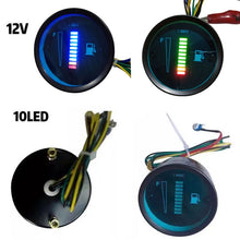 Load image into Gallery viewer, Hot sell Car Fuel Gauge 52MM 12V  LED Fuel Level Meter Gauge Fuel Level Sensor Motorcycle Automobile Aluminum Alloy