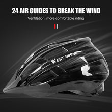 Load image into Gallery viewer, In-mold Helmet Breathable Safety Cycling MTB Sports Men Women Hat for WEST BIKING Outdoor Cycle Biking Entertainment