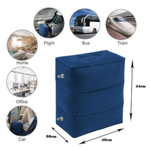 Load image into Gallery viewer, Inflatable Rest Foot Travel Pillow Kids Sleeping Adult Foot Leg Relax Portable Office Household Travel Car Pillow On Plane Train
