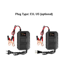 Load image into Gallery viewer, Intelligent 12V 20A Automobile Batteries Lead Acid Battery Charger For Automobile Car Motorcycle LED