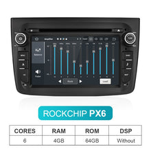 Load image into Gallery viewer, Isudar PX6 1 Din Android 10 Car Multimedia Player For Alfa Romeo Mito 2008- CANBUS Auto Radio Hexa Core Video DVD GPS System DVR