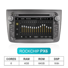 Load image into Gallery viewer, Isudar PX6 1 Din Android 10 Car Multimedia Player For Alfa Romeo Mito 2008- CANBUS Auto Radio Hexa Core Video DVD GPS System DVR