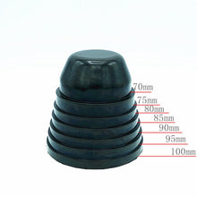 Load image into Gallery viewer, JGAUT 2PCS Car LED Headlight Dust Cover Rubber Waterproof Dustproof Sealing Cover Cap Automobiles motorcycle 70mm 75mm 80mm 85mm
