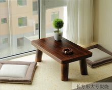 Load image into Gallery viewer, Japanese-style Paulownia Window Table Terrace Balcony Tatami Round/Square Low