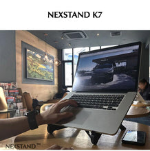Load image into Gallery viewer, K7 Folding Portable Laptop Lapdesks Office Ergonomic Notebook Stand for computer notebook portable lapdesk