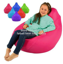 Load image into Gallery viewer, KIDS Tall Gamer Bean Bags Beanbag High Back Gaming Bag - UK original Children bean lounger