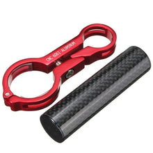 Load image into Gallery viewer, KOWELL 22MM Handlebar Extender Lamp GPS Phone Bracket Holder For Motorcycle E-Bike Bicycle Carbon fiber + CNC Aluminium Alloy